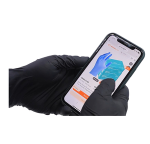 Gants en nitrile de haute qualité, jetables, sans poudre, gants de protection de qualité médicale, gants d'examen - Product Image 2