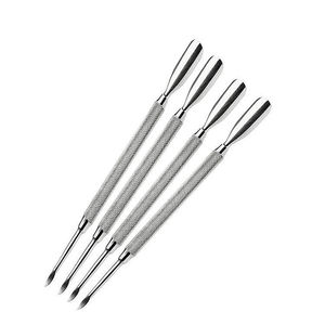Juego Profesional de Empujadores de Cutículas de Doble Cabeza de Acero Inoxidable, Herramienta de Uñas Reutilizable para Manicura de Alta Calidad - Product Image 5