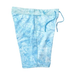 Pantalones Cortos Bermuda de Algodón Tie Dye para Hombre, Cintura con Cordón, Tejido Casual, Transpirable, Corte Medio - Product Image 4