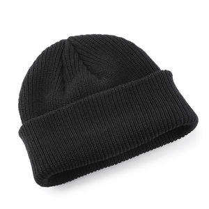 Fournisseur de bonnets en tricot à revers personnalisés pour les marques de streetwear, tricot côtelé en acrylique, logo brodé, vente en gros, usine aux États-Unis - Product Image 3