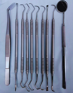 Kit de restauration dentaire en composite, instruments dentaires, double set de 10 outils de sculpture, équipement dentaire - Product Image 6