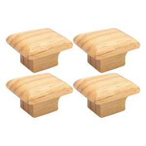 Round Wooden Cabinet <strong>Knobs</strong> Drawer Pull Handles for Kitchen Furniture - Product Image 1