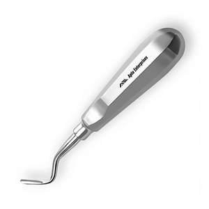 Élévateur apical angulaire gauche de 6 pouces # 302 Instrument d'extraction dentaire, élévateur chirurgical luxateur en acier inoxydable pour racine dentaire - Product Image 6