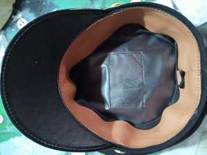 Gorra de Pico Bordada para Uniforme Ceremonial de Primera Calidad, Estilo Táctico Europeo Clásico, Bordado a Mano con Trenza Dorada, 100% Algodón - Product Image 2