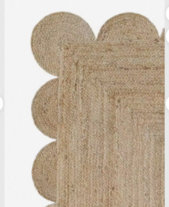 Alfombra de yute trenzado natural hecha a mano, estilo bohemio escandinavo, para decoración del hogar en interiores y exteriores, de alta calidad. - Product Image 4