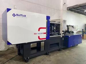 เครื่องฉีดพลาสติกไฮดรอลิก Haitian Mars III 160T พร้อม PLC และเซอร์โวมอเตอร์ สำหรับงานฉีดขึ้นรูปความเร็วสูงสำหรับผลิตภัณฑ์ 3C ชิ้นส่วนเปลือกหุ้ม และวัสดุสิ้นเปลืองทางการแพทย์ - Product Image 1