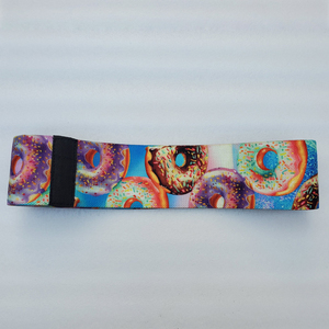 Bande de résistance personnalisée imprimée avec motif de pain pour l'exercice, ajustement confortable pour tous les âges, tissu polyester - Product Image 2