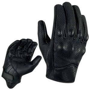 Guantes de Motocross ATHLIDO de Cuero con Pantalla Táctil, Dedos Completos, Tejido de Poliéster Transpirable, Antideslizantes, para Carreras de Invierno y Todoterreno - Product Image 3