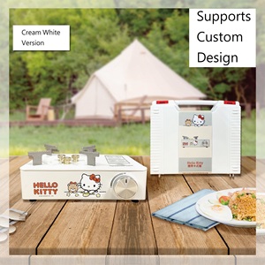 Custom Cartoon Portable <b>Gas</b> Stove With Cute Printed Design For Cooking Meals Quickly - Product Image 5