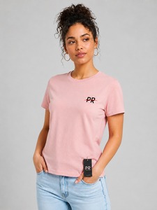 Camiseta Premium para Mujer, Personalizable, Verano, Tejido Grueso de 220 g/m², 100% Algodón, Transpirable, Logos Bordados Personalizados, Apliques - Product Image 3