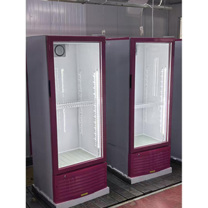 Réfrigérateur de présentation de boissons énergisantes OEM 210L à refroidissement par air, porte simple en verre, pour usage commercial - Product Image 2