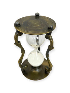 Reloj de Arena Clásico de Latón Sólido, Decoración de Mesa - Product Image 2