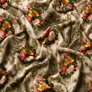 Tissu en polyester jacquard écologique à carreaux camouflage, résistant à l'eau, poids moyen, pour vestes et vêtements - Product Image 4