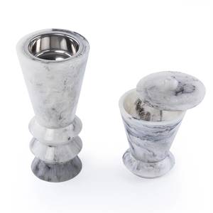 Arabic Traditional Resin Bakhoor Burner Luxury Handmade Mubkhar Oud <b>Incense</b> <b>Holder</b> for Aromatic Arabian Fragrance, Living Room - Product Image 1