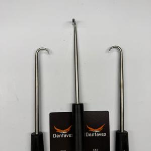 Lot de 3 pics dentaires, élévateurs à gencive pour chevaux, outils vétérinaires en acier inoxydable par Dentavex - Product Image 5