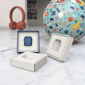 Custom Logo Eco-Friendly Recycled Kraft Paper-Based Shipping Box for Wireless Stereo Headset TWS Gift Craft Packaging Design Box - Product Image 6