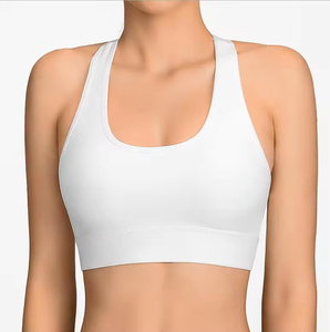 Soutien-gorge de sport ajustable en nylon et élasthanne de haute qualité pour femmes, idéal pour le fitness, le yoga et la gym - Product Image 1