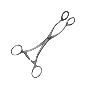 Pinces ovariennes Doyen de qualité supérieure, longue durée de vie, 27 mm, en acier inoxydable, manuelles, certifiées ISO13485, instruments de gynécologie - Product Image 2