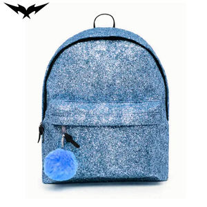 Mochila Infantil Brillante de Moda, Bolsa Escolar Casual con Lentejuelas, Bolsa de Almacenamiento Personalizada Sublimada, Bolsa de Exterior con Tela Brillante - Product Image 1