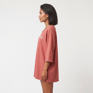 Wholesale Women's Long Sleeve Oversized V Neck Cotton T Shirt Relaxed Fit Casual Drop Shoulder Custom Pullover <b>Top</b> - Product Image 4