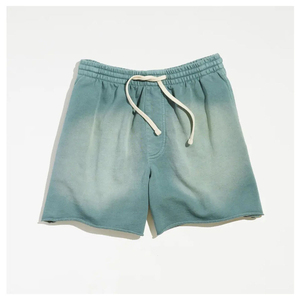 Nuevo artículo en oferta: Pantalones cortos lisos para hombre, 100% algodón transpirable, con logo impreso DTG personalizado, talla grande, estilo jogger. - Product Image 5