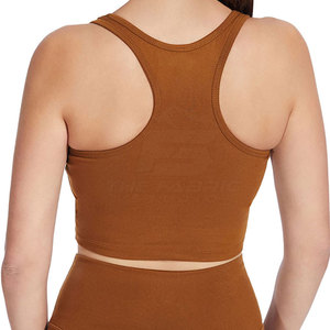 Sujetador Deportivo Ecológico de Alta Sujeción, Talla Grande, Duradero, Transpirable, Ligero, Diseño Simple en la Parte Delantera, para Mujeres con Estilo de Vida Activo - Product Image 4