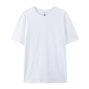 T-shirts pour hommes 100% coton, qualité supérieure, jersey 180 grammes, style streetwear, couleur unie, vente en gros directe d'usine, meilleur prix - Product Image 2