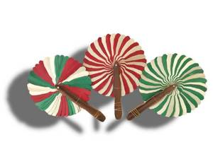 Éventails en bambou faits à la main Éventails pliants multicolores Vietnam Prix d'usine Exportation en vrac - Product Image 2