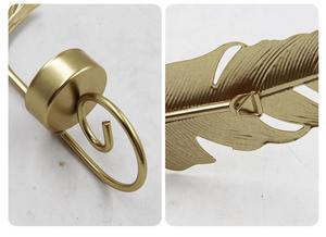 Support mural de luxe en métal doré pour bougies, décoration moderne pour la maison, Ramadan, Aïd, mariage - Product Image 4