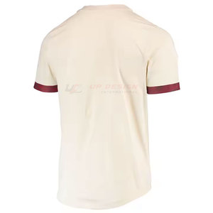 Vente d'usine, prix bas en gros, maillot de baseball respirant à manches courtes, logo personnalisé, design tendance, best-seller - Product Image 2
