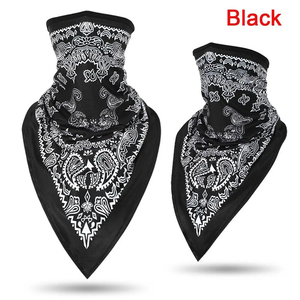 Cotton <b>Bandanas</b> Square Multicolor Paisley Print Silk Screen Printed Custom <b>Design</b> Headwear Scarf for Four Seasons Use - Product Image 4