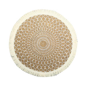 Juego de Manteles Individuales de Yute Natural – Manteles Individuales Ecológicos Hechos a Mano para Cocina, Mesa de Comedor, Cafetería y Restaurante, Venta al por Mayor - Product Image 5