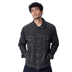 Chaquetas Vaqueras de Estilo Urbano para Hombre, Chaquetas Vaqueras de Manga Larga de Alta Calidad, Chaquetas Vaqueras para Hombre, Las Mejores Chaquetas Hechas a Medida - Product Image 4