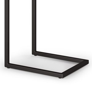 Tavolino Laterale Skyler Marrone Cognac Scuro, Elegante Comodino in Stile Contemporaneo - Product Image 3