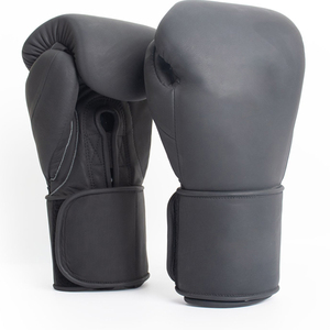 Gants de boxe MMA en cuir respirant professionnels, personnalisés pour hommes et femmes, en cuir durable, imperméables, pour l'entraînement et le sparring - Product Image 2