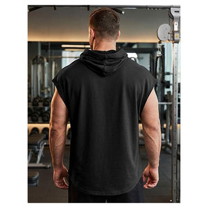 เสื้อเชิ้ตมีฮู้ดผู้ชายแบบมีเชือกผูก เสื้อฮู้ดผ้าฝ้ายทรงหลวมสบาย ๆ เสื้อยืดน้ำหนักเบา ระบายอากาศได้ดี สวมใส่สบายทุกวัน สตรีทแวร์ - Product Image 3