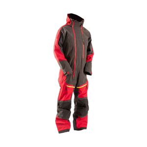 ชุดจั๊มสูทสกีมีฮู้ดสำหรับผู้ชาย สีตัดต่อ กันน้ำ Gore-Tex โพลีเอสเตอร์ ไนลอน ใยสังเคราะห์ บุฉนวน ปิดด้วยซิป ชุดสำหรับเล่นหิมะสำหรับผู้ใหญ่ - Product Image 6