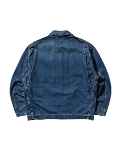 Veste en jean OEM de meilleure qualité pour hommes avec broderie de lettres Vêtements d'extérieur décontractés Fermeture à boutons en corne Hiver Automne 2025 - Product Image 2