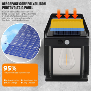 Lámpara Solar <span class=keywords><strong>con</strong></span> <span class=keywords><strong>Sensor</strong></span> <span class=keywords><strong>de</strong></span> <span class=keywords><strong>Movimiento</strong></span> <span class=keywords><strong>para</strong></span> Exteriores, Jardín, Patio Trasero, Resistente al Agua, Venta Caliente 2026 - Product Image 5