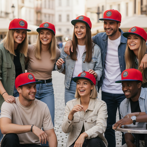 Gorra de Béisbol Snapback al por Mayor, Estilo Hiphop para Exteriores, Bordado Personalizado o Logotipo de PVC/Goma, Dos Tonos, Tela de Algodón y Spandex, Unisex - Product Image 6