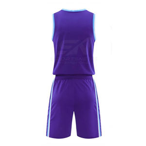 Vêtements de sport pakistanais, ensembles d'uniformes de basket-ball personnalisés, service OEM en gros, uniformes de basket-ball à vendre - Product Image 3