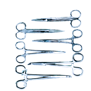 Pinces hémostatiques chirurgicales en acier inoxydable, droites et courbées, pour usage clinique, fabriquées par ZUOL. - Product Image 6