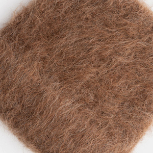 Gorro de Punto de Mohair Marrón de Lujo Personalizado. Gorro de Invierno Ultra Suave Unisex, Cálido, Ligero, Esponjoso, Gorro Premium - Product Image 5