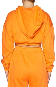 Sudadera Corta para Mujer, Estilo Urbano, Ropa de Invierno, Moda, Sudadera Corta Oversize - Product Image 3