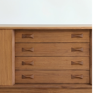 Buffet/Credenza Rétro en Bois de Teck Style Scandinave Mid-Century Modern pour Salon – Meuble de Rangement pour Vente en Gros aux États-Unis - Product Image 3
