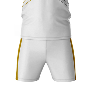 Uniforme de rugby hecho con material 100% poliéster a precio de mayoreo, ropa deportiva transpirable y suave para la venta en línea. - Product Image 6