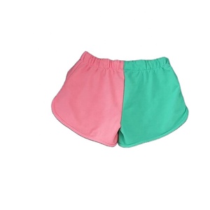 Short de sport d'été pour femme Double couleur Patchwork brodé Design élastique cordon respirant décontracté pantalon court pour - Product Image 5