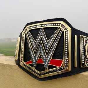 Cinturón de Campeonato Mundial de Lucha Libre Peso Pesado 2025 Indiscutible, Diseño Personalizado, Cuero Vacuno, Hebilla 3D de Aleación de 2mm/4mm, Cómodo - Product Image 2