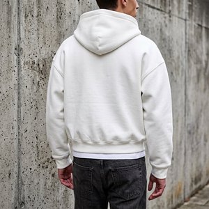 Sudadera con Capucha Oversize Personalizada al por Mayor, 500GSM, Felpa Francesa, Doble Cremallera, Estampado Digital, Corte Holgado, Ropa Urbana Streetwear - Product Image 1