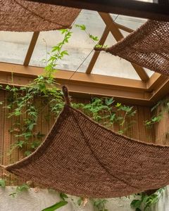 ผ้าใบกันแดดใยมะพร้าวถัก หนา 4-5 มม. เป็นมิตรกับสิ่งแวดล้อม สำหรับสวนและลานบ้าน ป้องกันแสงแดด - Product Image 5